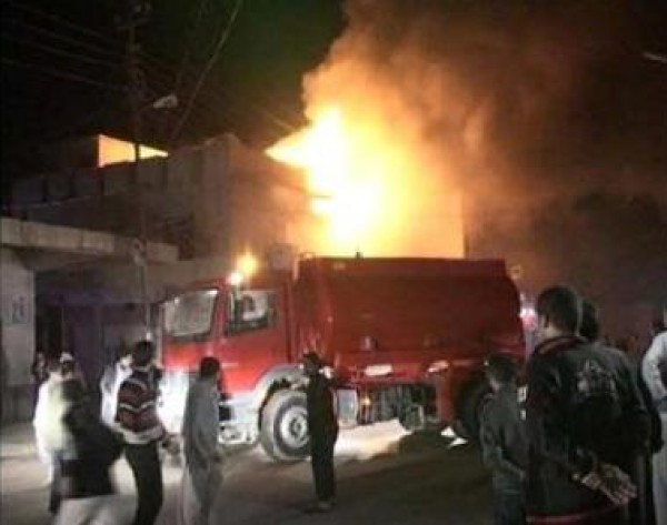 مستوطنون يحرقون منزلاً في أبو فلاح شمال شرق رام الله