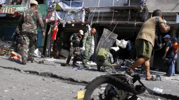 مقتل 3 واصابة 22 شخصا بانفجار قنبلة جنوبي الفلبين
