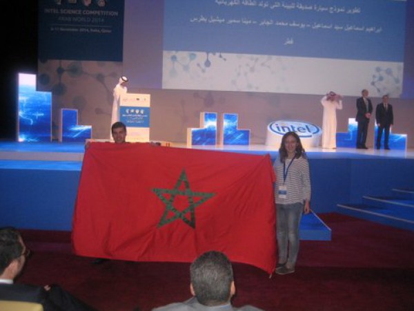 تتويج المغرب ب 3 جوائز خلال مسابقة "إنتل للعلوم 2014 في قطر بنجاح