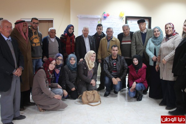 محافظة سلفيت ووكالة الغوث تنظمان لقاء دمج بين الشباب والمسنين