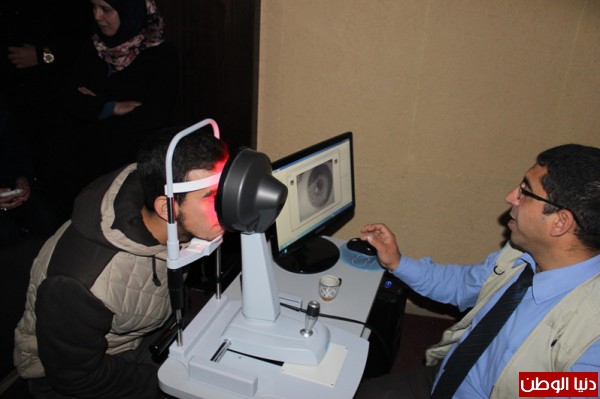 بوليتكنك فلسطين تقيم يوماً طبياً بالتعاون مع مركز العيون التخصصي لجراحة الليزر والليزك