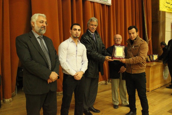 تكريم لائق للطلبة الفائزين في المشاريع الريادية في جامعة خضوري