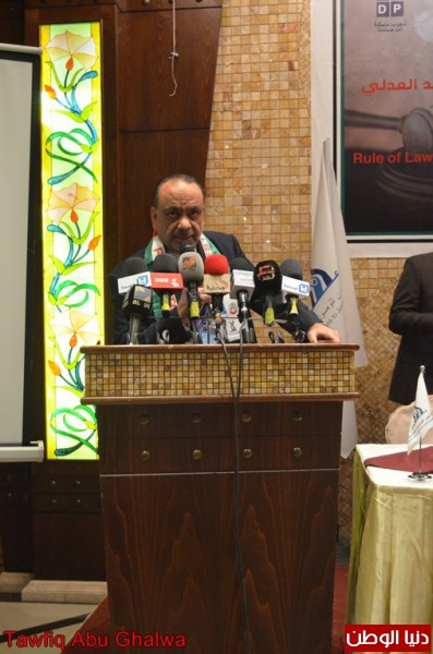 بحضور وزير العدل نقابة المحامين تفتتح مؤتمرها السنوي الرابع حول سيادة القانون والحرب على غزة