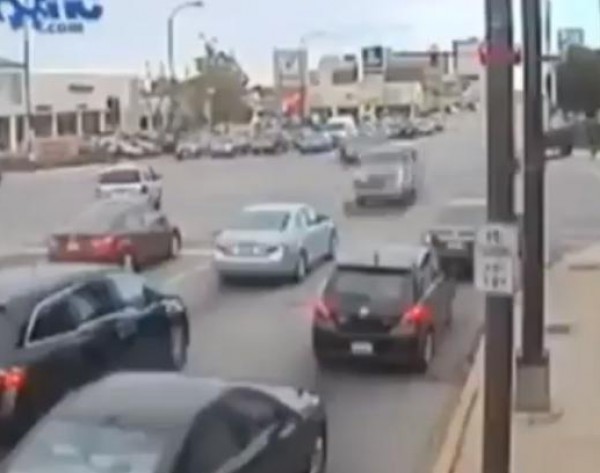 حادثة تصادم عنيفة