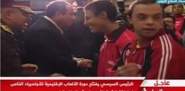 الرئيس السيسي يفتتح الأوليمبياد الخاص