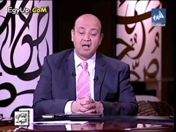 عمرو أديب يلبس خالد أبو بكر فى الحيطة