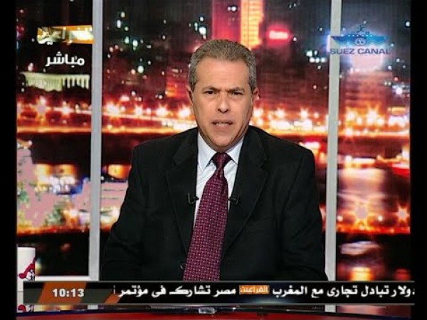 "عكاشة" يتعرض لموقف محرج بسبب "تسونامي"