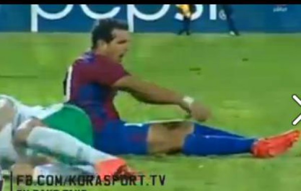 اصابة لاعب بتروجيت الخطيرة