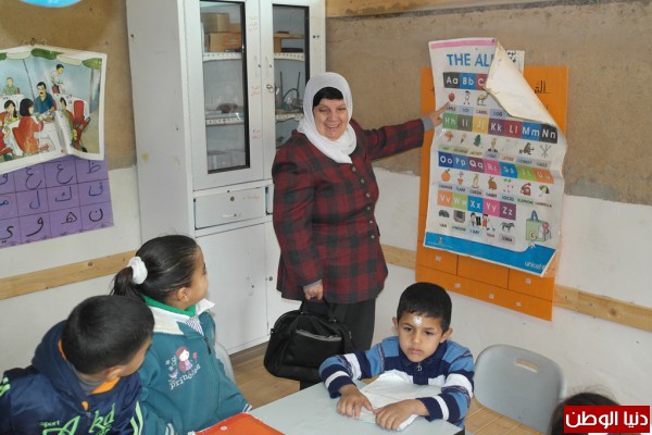 قلقيلية : وزيرة التربية والتعليم تتفقد مدرسة عرب الرماضين الاساسية