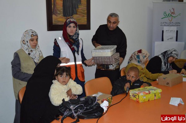 بسمة أمل تقيم يوم ترفيهي للأطفال المرضى في مقرها بمدينة غزة