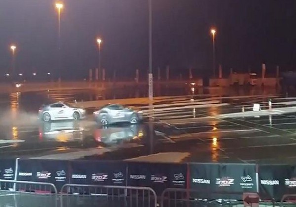 "نيسان 370Z" تدخل "جينيس" بأطول دريفت مزدوج في العالم