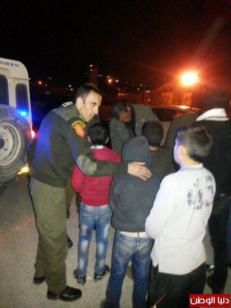 جهود متواصلة بذلها الارتباط العسكري في نابلس لتامين الإفراج عن 7 أطفال من بلدة دير الحطب