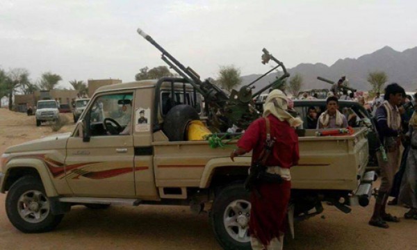 اليمن: استعراض عسكري لقبائل مأرب لمواجهة الحوثيين
