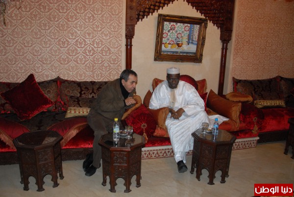 وزير التعليم بدولة مالي يزور الدكتور مصطفى عزيز رئيس المركز الدولي للدراسات الاستراتيجية