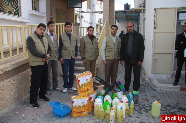 جمعية الإخاء تنظم يومًا تطوعيًا لتنظيف مشافي غزة