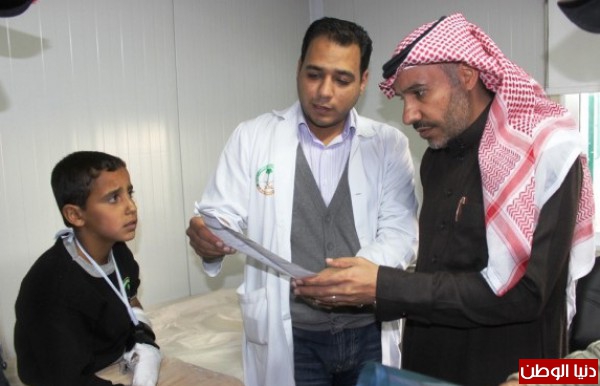 2247 مراجعاً سورياً للعيادات التخصصية السعودية في الزعتري مع اكتمال اسبوعها الـ21