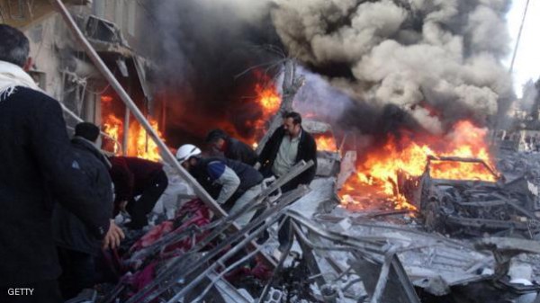غارات جوية تقتل العشرات في ريف حلب