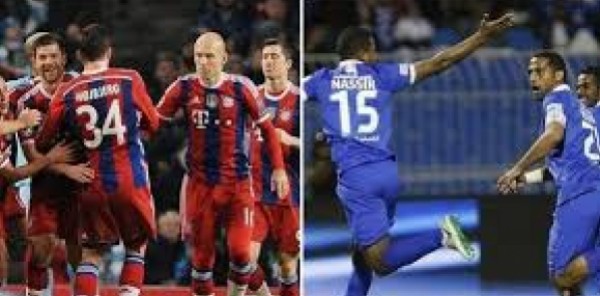 رباعية بايرن مييونخ في شباك الهلال السعودى