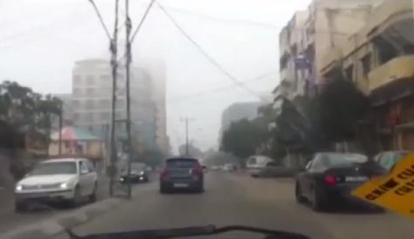 بالفيديو ..الضباب يغطي أجواء غزة صباح اليوم