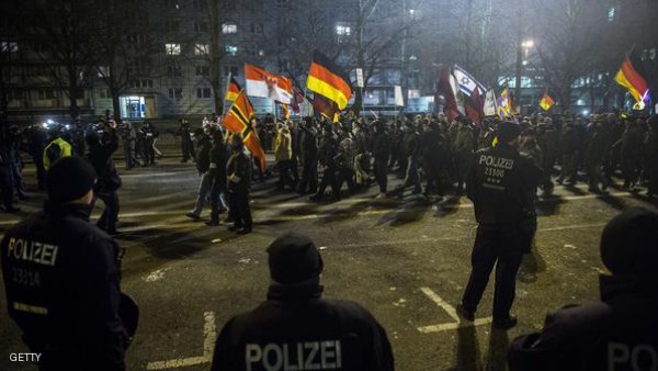 احتجاجات "مناهضة للإسلام" بدريسدن الألمانية