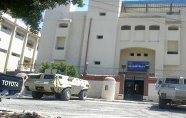 هجوم مسلح بالرشاشات على قسم شرطة الشيخ زويد شمال سيناء