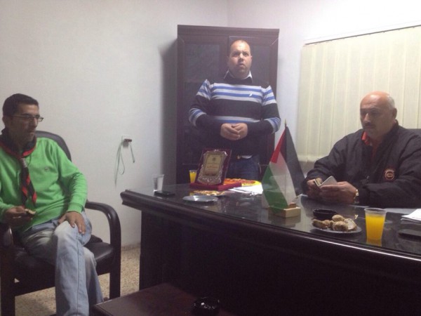 مفوضية كشافة ومرشدات محافظة القدس تستقبل وفد قيادة مجموعة نادي شباب كفر عقب الرياضي