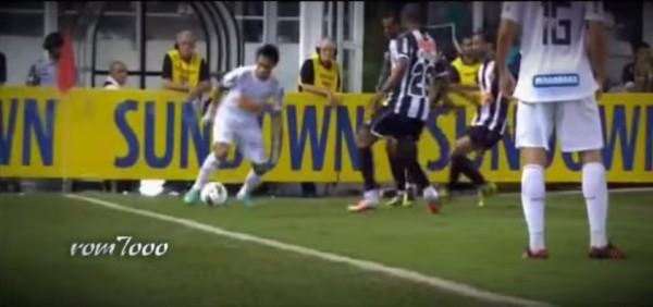 مهارات لاعب نادي برشلونة نيمار