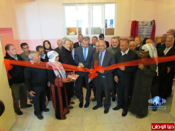افتتاح مدرسة بنات عرب الجهالين الثانوية