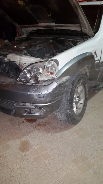 إصابة4 أشخاص بحادث سير على شارع المنتزهات باريحا
