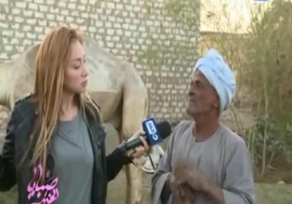 احد أهالي الصعيد لريهام سعيد: شرب "بول الإبل" يشفي من فيروس سي