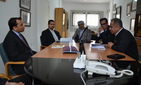 سفير الهند يختتم زيارته لقطاع غزة بعد عدة جولات قام بها