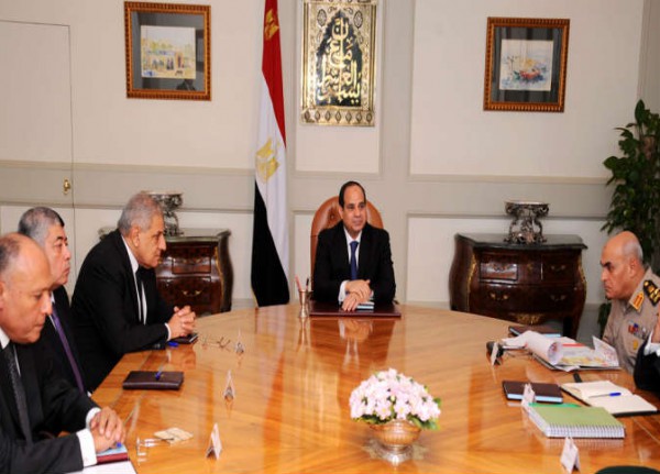 مجلس الدفاع المصري يعقد اجتماعا طارئاعقب هجمات العريش