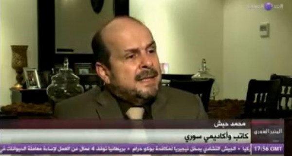 مفكر إسلامي سوري: لست مؤيداً لتنظيم يُقيم دولة من خلال السلاح