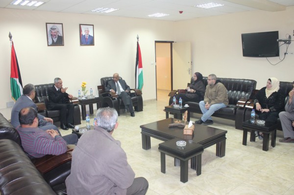 محافظة سلفيت تستقبل وكيل وزارة الشؤون الاجتماعية