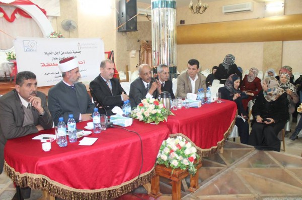 لقاء جماهيري في بديا بعنوان " انا لست مطلقة "