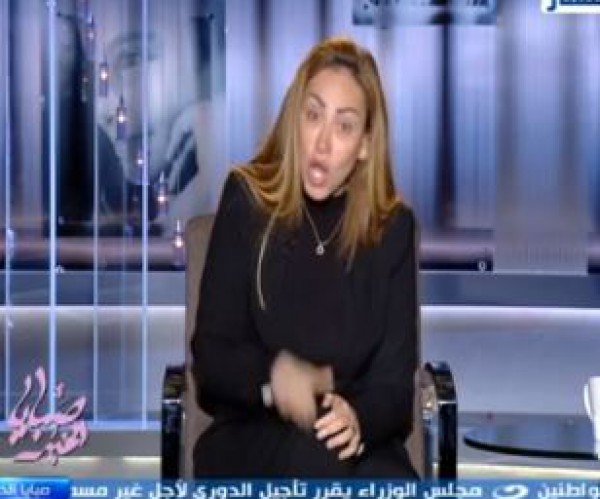 ريهام سعيد تنسحب على الهواء بسبب مذبحة الدفاع الجوي