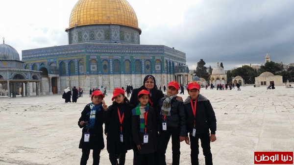 برنامج حساب الذكاء العقلي يطلق رحلة سياحية من قطاع غزة الى القدس والضفة الغربية