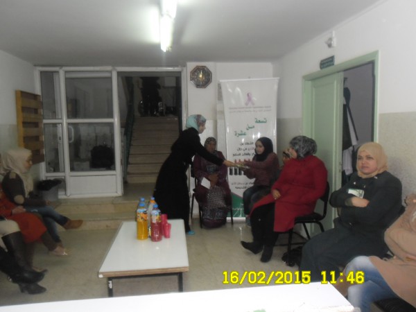 العمل الصحي تعقد سلسلة محاضرات تثقيف صحية في طوباس