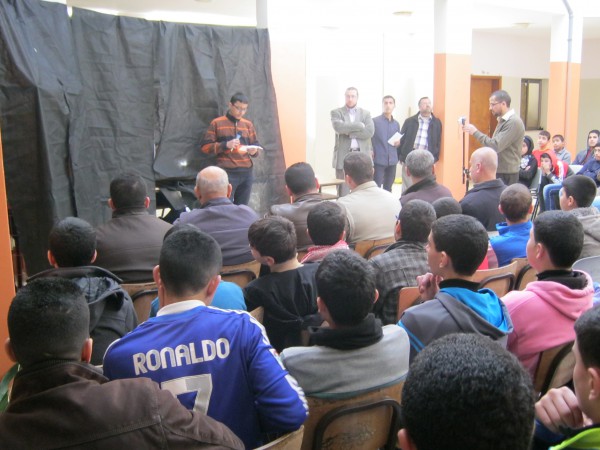 ذكور قلقيلية الشرعية تعرض بعضا من مواهب الطلبة في احتفالية بعنوان "بمواهبنا ننشر ديننا"