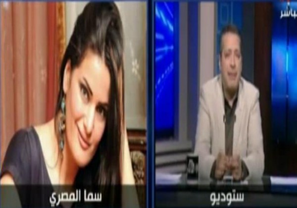 ماذا قال تامر امين عن الابراشي بعد استضافته لسما المصري?