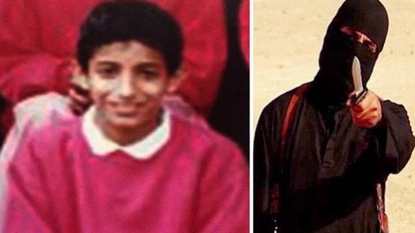 أول صورة لجزار "داعش" محمد اموازي وهو تلميذ