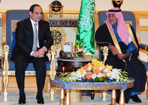 السيسي يبحث مع العاهل السعودي تشكيل "قوة عربية مشتركة"