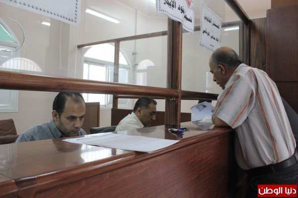بلدية غزة تنجز نحو 7000معاملة مختلفة للمواطنين في المدينة