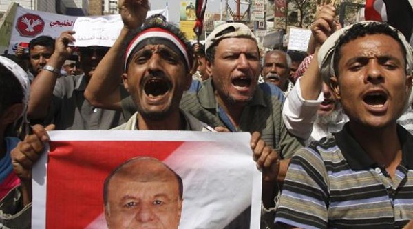 هادي: صالح تآمر مع إيران ضد اتفاق انتقال السلطة