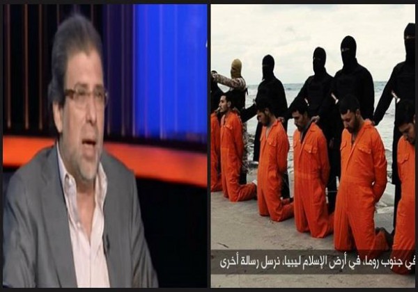 المخرج خالد يوسف يحلل فيديو ذبح المصريين في ليبيا