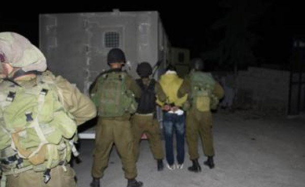 الاحتلال يعتقل 8 مواطنين في الضفة