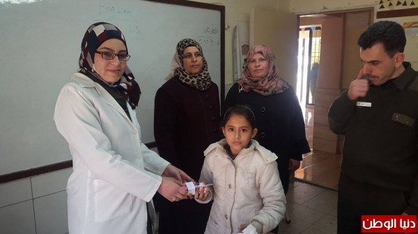 ‏حركة فتح والخدمات الطبية العسكرية بسلفيت يعقدان  محاضرة طبية في مدرسة الأمل