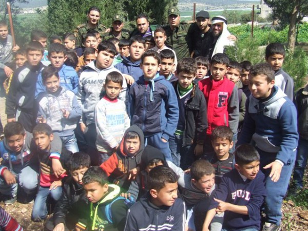 قوات الأمن الوطني الفلسطيني تنظم محاضرة توعيه لطلاب وطالبات مدارس دير غزالة الثانوية