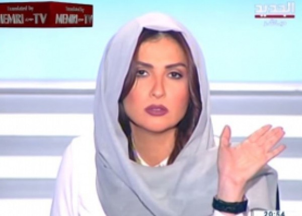 شاهد الفيديو: " طوشة " على الهواء مباشرة بين مذيعة لبنانية وشيخ اسلامي