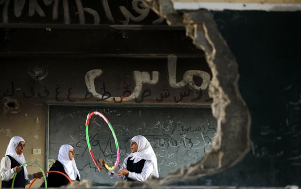 المدراس في قطاع غزة